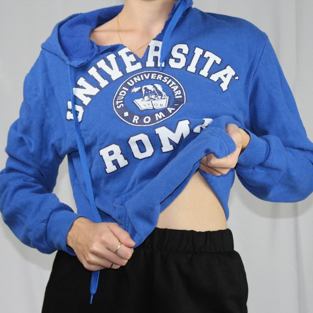 Blue University of Rome Sweatshirt